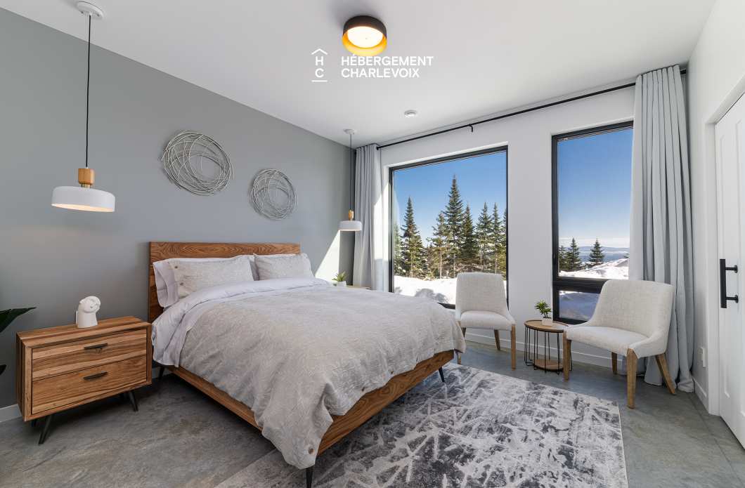ALT-49 - Villa contemporaine offrant les splendeurs du St-Laurent!